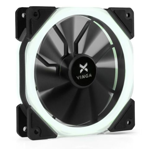 Кулер для корпуса Vinga LED fan-02 white - Вентиляторы к корпусам - Вентиляторы к корпусам