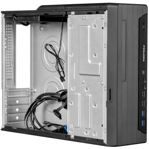 Корпус для ПК Prologix E117 Slim 400W Black - Корпуса - Корпуса