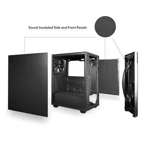 Корпус Chieftec ELOX (AS-01B-OP) - Нулевой остаток (Feed) - Нулевой остаток (Feed)