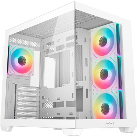 Корпус Deepcool CG530 4F White (R-CG530-WHADA4-G-1) - Нулевой остаток (Feed) - Нулевой остаток (Feed)