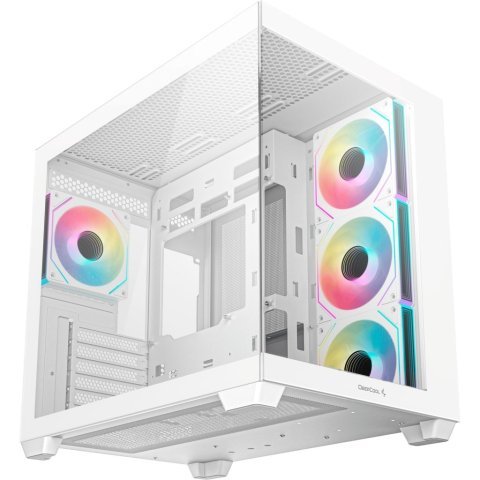 Корпус Deepcool CG530 4F White (R-CG530-WHADA4-G-1) - Нулевой остаток (Feed) - Нулевой остаток (Feed)