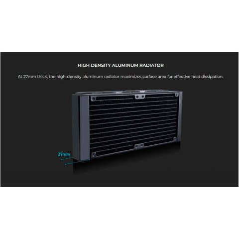 Система жидкостного охлаждения Lian Li GA II Lite 360P, Black (G89.GA2L36PB.00) - Нулевой остаток (Feed)  - Нулевой остаток (Feed) 