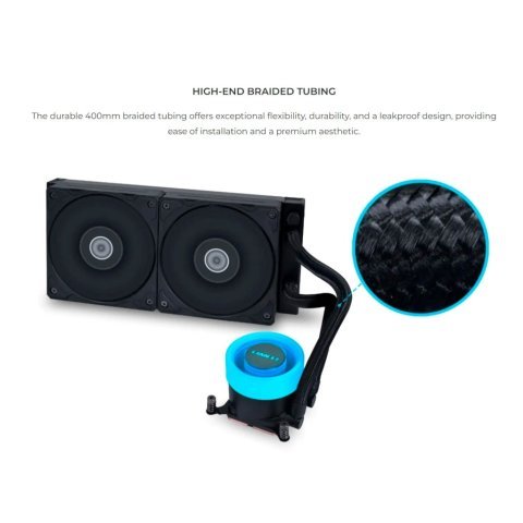 Система жидкостного охлаждения Lian Li GA II Lite 360P, Black (G89.GA2L36PB.00) - Нулевой остаток (Feed)  - Нулевой остаток (Feed) 
