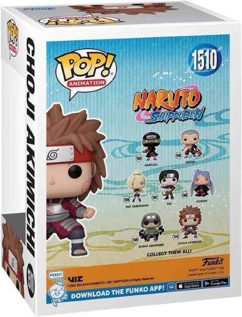 Фігурка Funko Naruto Choji Akimichi Фанко Наруто Чоуджі Акімічі 1510 -   -  