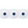 Кулер для корпуса Lian Li TLLCD 120-3, White Cooler (G99.12TLLCD3W.00)