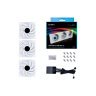 Кулер для корпуса Lian Li TLLCD 120-3, White Cooler (G99.12TLLCD3W.00)