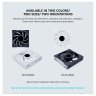 Кулер для корпуса Lian Li TLLCD 120-3, White Cooler (G99.12TLLCD3W.00)