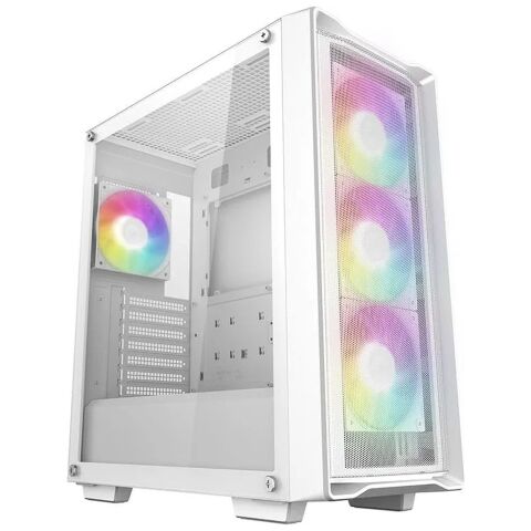 Корпус для ПК Deepcool CC560 Mesh V2 White (R-CC560-WHAMA4-G-2) - Нулевой остаток (Feed)  - Нулевой остаток (Feed) 