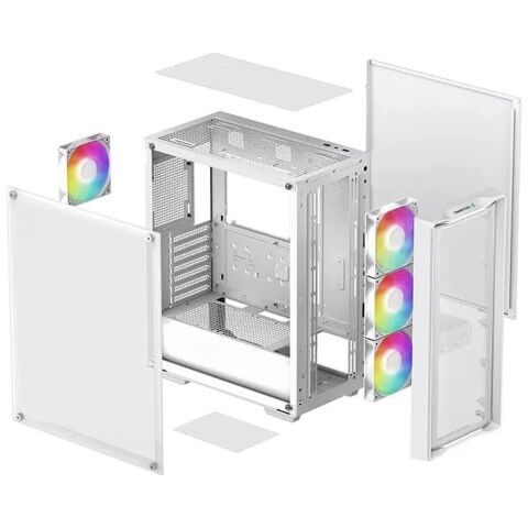 Корпус для ПК Deepcool CC560 Mesh V2 White (R-CC560-WHAMA4-G-2) - Нулевой остаток (Feed)  - Нулевой остаток (Feed) 