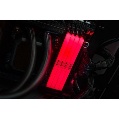 Модуль памяти для компьютера DDR5 64GB (2x32GB) 6000 MHz IRDM RGB Black Goodram (IRG-60D5L30/64GDC) - Нулевой остаток (Feed)  - Нулевой остаток (Feed) 