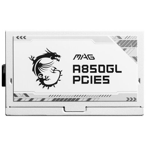 Блок питания MSI 850W (MAG A850GL PCIE5 WHITE) - Нулевой остаток (Feed) - Нулевой остаток (Feed)