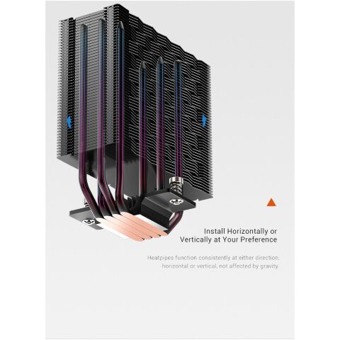 Кулер для процессора PcCooler RZ400 V2 BK - Нулевой остаток (Feed)  - Нулевой остаток (Feed) 
