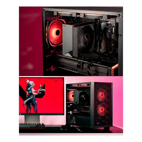 Кулер для процессора PcCooler RZ400 V2 BK - Нулевой остаток (Feed)  - Нулевой остаток (Feed) 