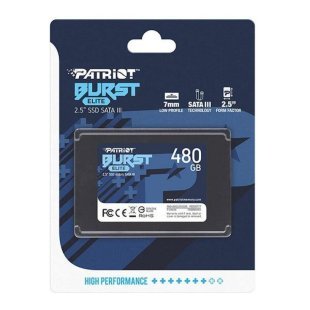 Накопитель SSD 2.5" 480GB Burst Elite Patriot (PBE480GS25SSDR)