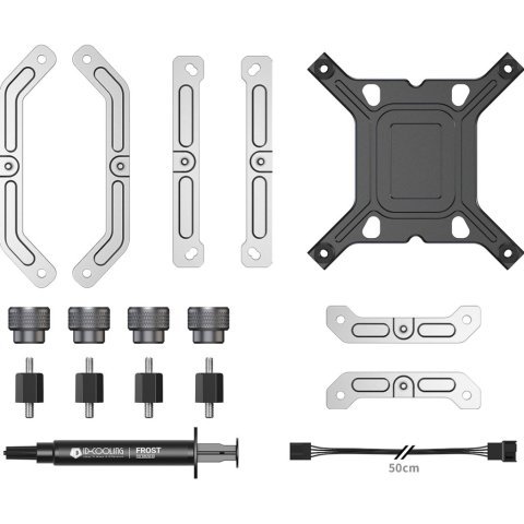 Система жидкостного охлаждения ID-Cooling DX240 Max White (DX240 MAX WHITE) - Нулевой остаток (Feed)  - Нулевой остаток (Feed) 