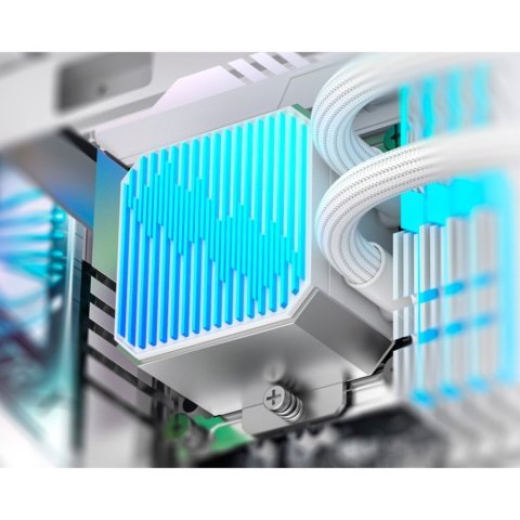 Система жидкостного охлаждения ID-Cooling DX240 Max White (DX240 MAX WHITE) - Нулевой остаток (Feed)  - Нулевой остаток (Feed) 