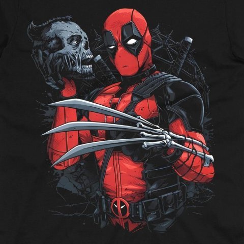 Футболка Morze Marvel Deadpool Марвел Дэдпул (размер L) -   -  