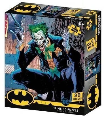 3Д Пазл Бетмен Джокер 3D Prime Puzzle Batman Joker (300 шт) -   -  