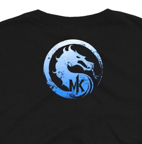Футболка Morze Mortal Kombat Sub-Zero T-Shirt Смертельная битва Сабзиро (размер L) - -