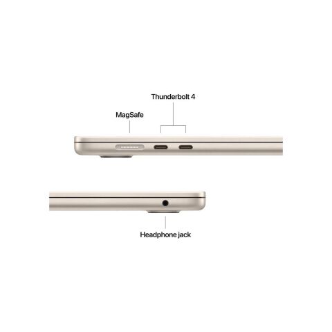 Ноутбук Apple MacBook Air 15 M5 A3448 Starlight (MDVF4UA/A) - Ноутбуки  - Ноутбуки 