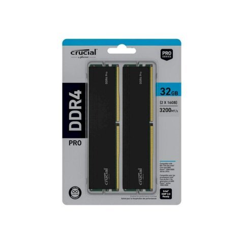 Модуль памяти для компьютера DDR4 32GB (2x16GB) 3200 MHz Pro Micron (CP2K16G4DFRA32A) - Нулевой остаток (Feed) - Нулевой остаток (Feed)
