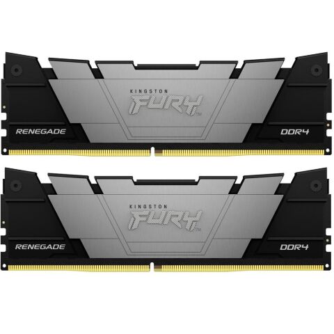 Модуль памяти для компьютера DDR4 16GB (2x8GB) 3200 MHz Fury Renegade Black Kingston Fury (ex.HyperX) (KF432C16RB2K2/16) - Модули памяти для компьютера  - Модули памяти для компьютера 
