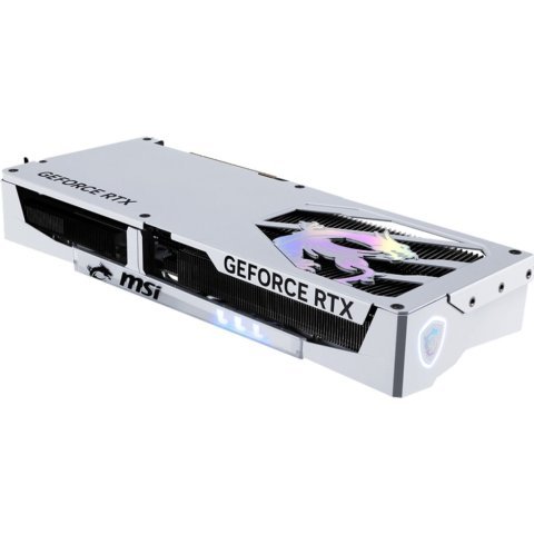 Видеокарта MSI GeForce RTX5070 12Gb GAMING TRIO OC WHITE (RTX 5070 12G GAMING TRIO OC WHITE) - Нулевой остаток (Feed)  - Нулевой остаток (Feed) 