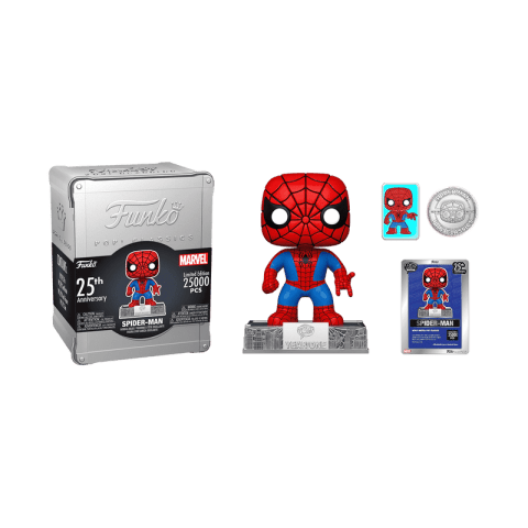 Набор Funko Marvel SpiderMan 25th Anniversary Человек паук фанко Limited Edition метал.бокс -   -  