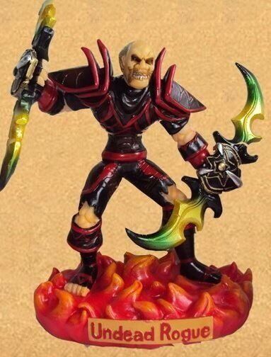 Фігурка World of Warcraft Undead Rogue With Warglaive of Azzinoth Figure -   -  