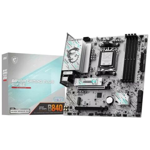 Материнская плата MSI B840M GAMING PLUS WIFI6E - Системные (материнские) платы  - Системные (материнские) платы 
