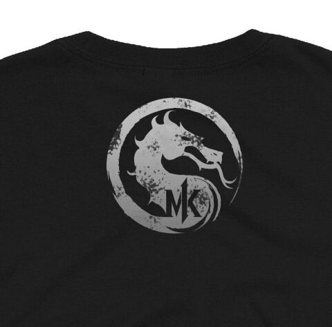 Футболка Morze Mortal Kombat Scorpion T-Shirt Смертельная битва Скорпион (размер L) - -