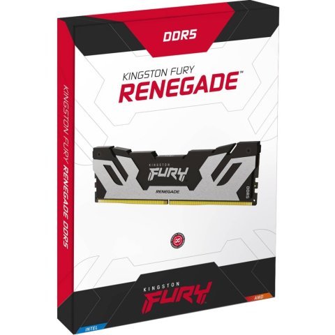 Модуль памяти для компьютера DDR5 32GB (2x16GB) 7600 MHz Renegade Silver XMP Kingston Fury (ex.HyperX) (KF576C38RSK2-32) - Нулевой остаток (Feed) - Нулевой остаток (Feed)