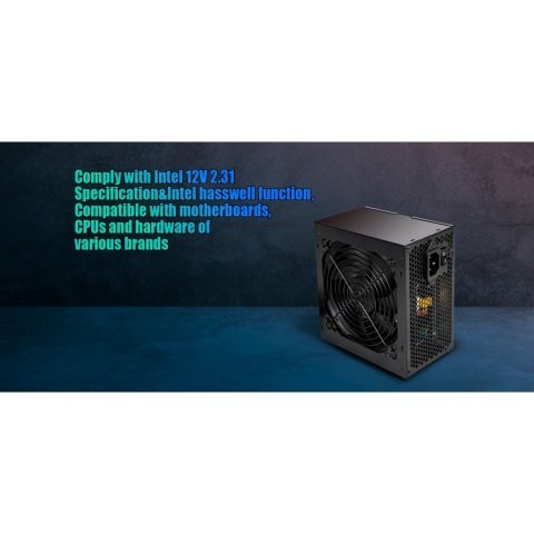 Блок питания PcCooler 500W (HW500-NP) - Нулевой остаток (Feed)  - Нулевой остаток (Feed) 