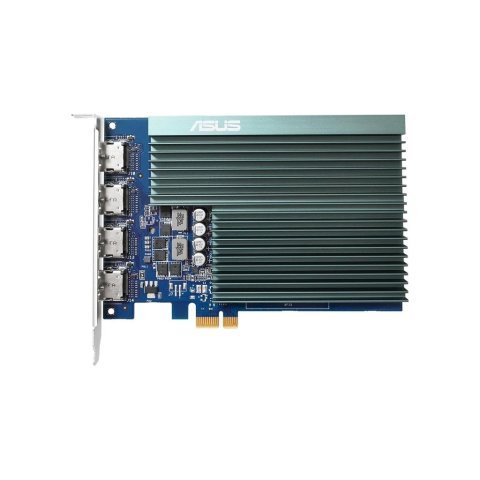 Видеокарта ASUS GeForce GT730 2048Mb 4*HDMI (GT730-4H-SL-2GD5) - Нулевой остаток (Feed)  - Нулевой остаток (Feed) 