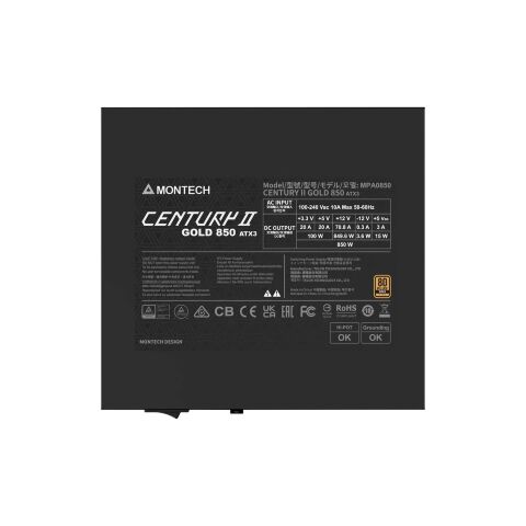Блок питания MONTECH 850W (CENTURY II 850) - Блоки питания  - Блоки питания 