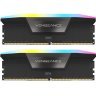 Модуль памяти для компьютера DDR5 32GB (2x16GB) 6400 MHz Vengeance RGB Black Corsair (CMH32GX5M2B6400C36)