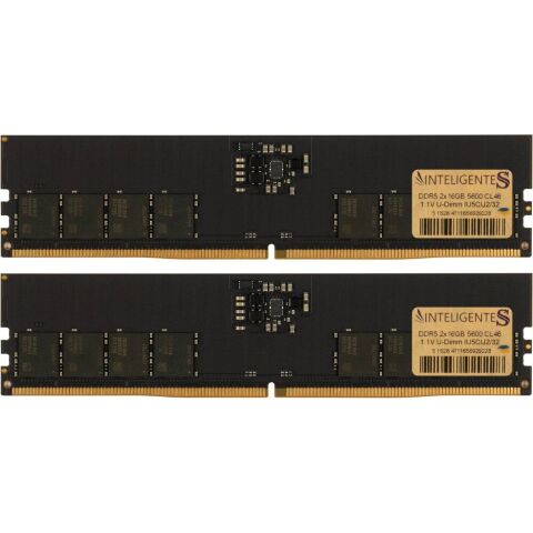 Модуль памяти для компьютера DDR5 32GB (2x16GB) 5600 MHz INTELIGENTES (IU5CIJ2/32) - Нулевой остаток (Feed)  - Нулевой остаток (Feed) 