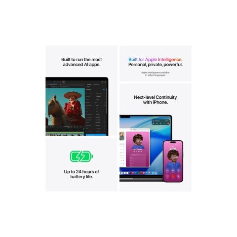 Ноутбук Apple MacBook Pro 16 A3428 M5 Pro Silver (MGE44UA/A) - Ноутбуки  - Ноутбуки 