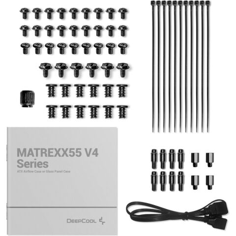 Корпус Deepcool MATREXX 55 MESH V4 C - Нулевой остаток (Feed) - Нулевой остаток (Feed)