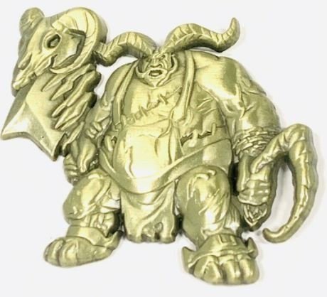 Значок Blizzard Collectible Pins Series 6 Butcher Diablo Gold -   -  