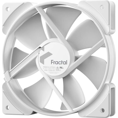 Кулер для корпуса Fractal Design Prisma AL-12 ARGB PWM (FD-FAN-PRI-AL12-PWM-WT) - Нулевой остаток (Feed)  - Нулевой остаток (Feed) 