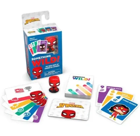 Картка гра Funko Pop Something Wild: Marvel Spider-Man настільна гра фанко Людина павук -   -  