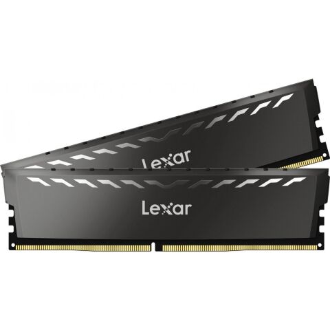 Модуль памяти для компьютера DDR4 16GB (2x8GB) 3200 MHz Thor Dark Gray Lexar (LD4BU008G-R3200GDXG) - Модули памяти для компьютера  - Модули памяти для компьютера 