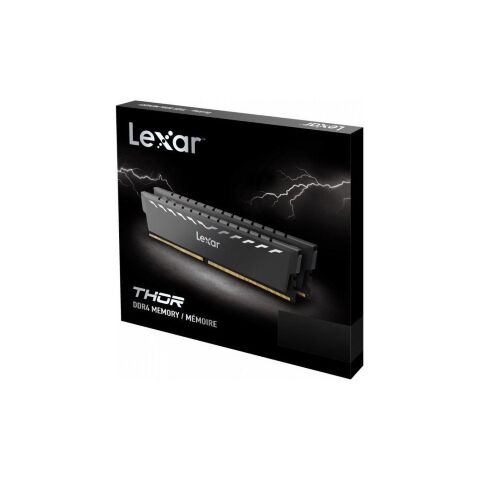 Модуль памяти для компьютера DDR4 16GB (2x8GB) 3200 MHz Thor Dark Gray Lexar (LD4BU008G-R3200GDXG) - Модули памяти для компьютера  - Модули памяти для компьютера 