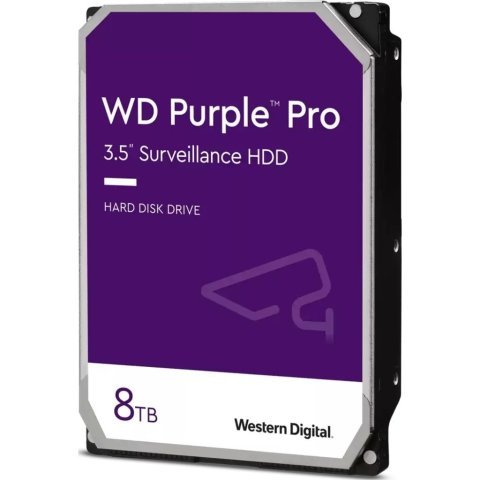 Жесткий диск 3.5" 8TB WD (WD8002PURP) - Нулевой остаток (Feed) - Нулевой остаток (Feed)