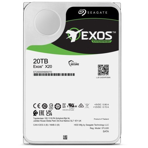 Жесткий диск SAS 3.5" 20TB Seagate (ST20000NM007H) - Жесткие диски (HDD) - Жесткие диски (HDD)