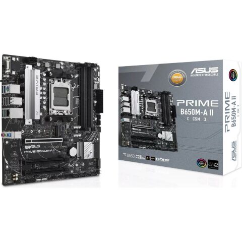 Материнская плата ASUS PRIME B650M-A II-CSM - Нулевой остаток (Feed)  - Нулевой остаток (Feed) 