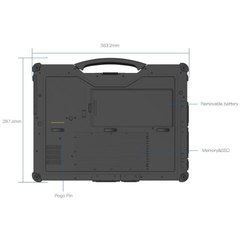 Ноутбук Vinga Scout X14A (X14A-1235161024B) - Ноутбуки  - Ноутбуки 