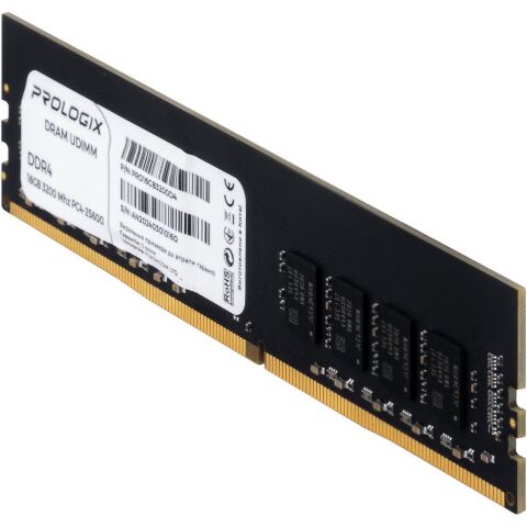 Модуль памяти для компьютера DDR4 16GB 3200 MHz Prologix (PRO16GB3200D4) - Нулевой остаток (Feed)  - Нулевой остаток (Feed) 