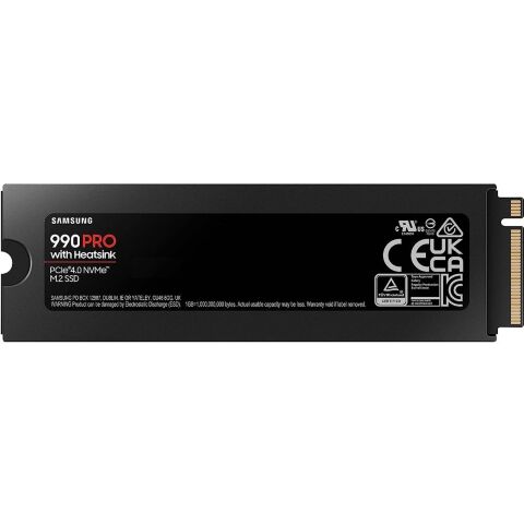 Накопитель SSD M.2 2280 2TB 990 PRO with Heatsink Samsung (MZ-V9P2T0GW) - Нулевой остаток (Feed) - Нулевой остаток (Feed)